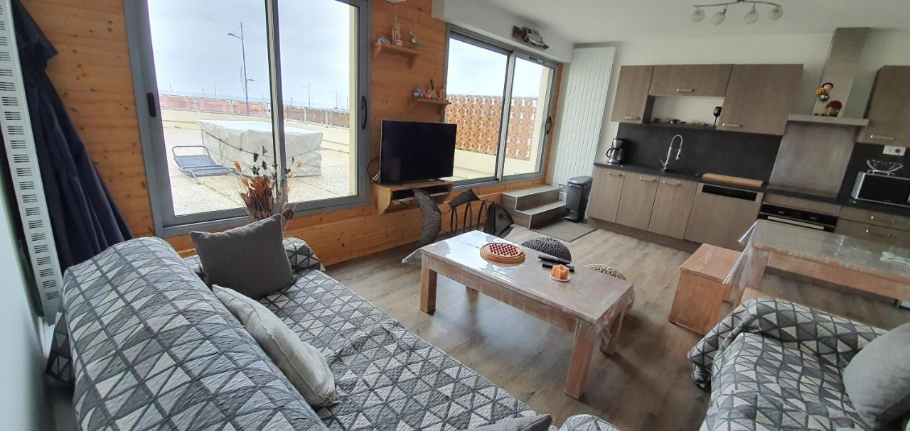 Appartement Vue Sur Mer Et Port Grandcamp-Maisy Eksteriør billede