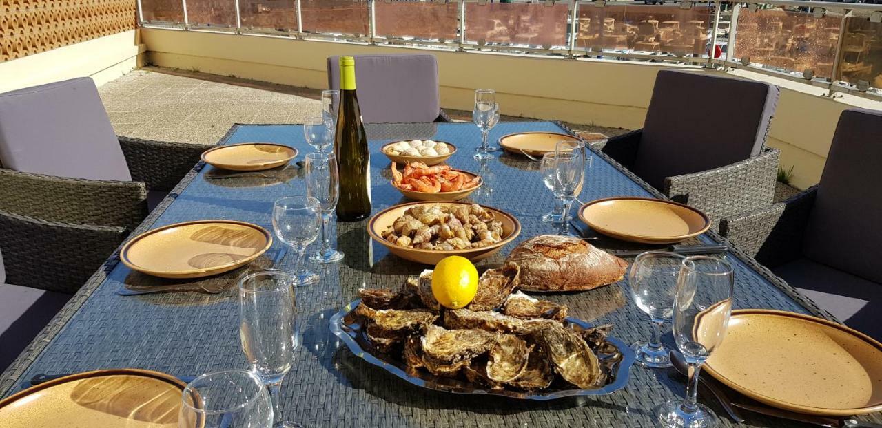 Appartement Vue Sur Mer Et Port Grandcamp-Maisy Eksteriør billede